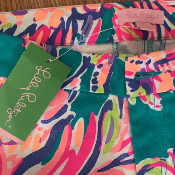 Lilly Safari Sighted Agate Green Kelly Skinny Ankle pant 💕🌸 - Picture 2 of 3